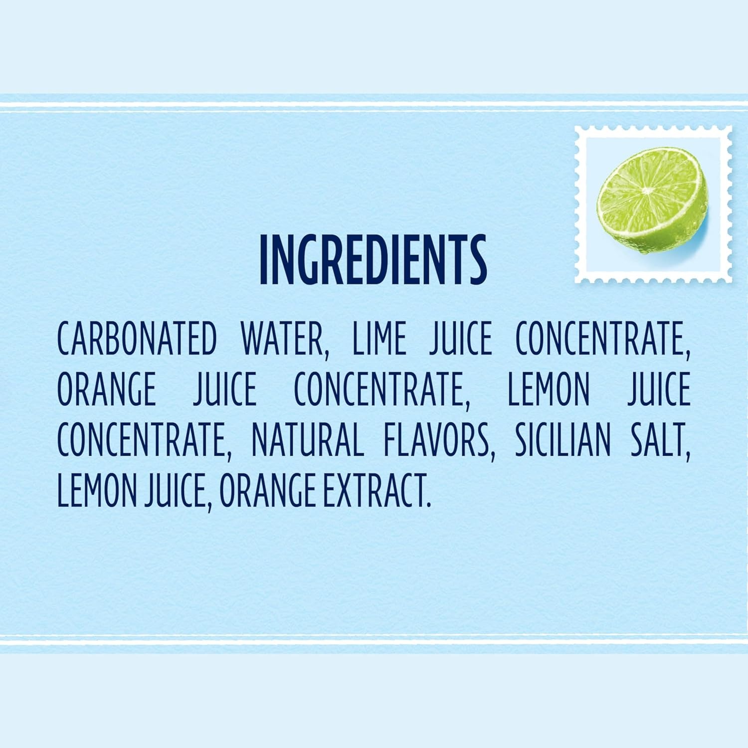 Sanpellegrino CIAO! Lime Sparkling Water, Low-Cal, 0g Added Sugar, 24-Pack - Image 3