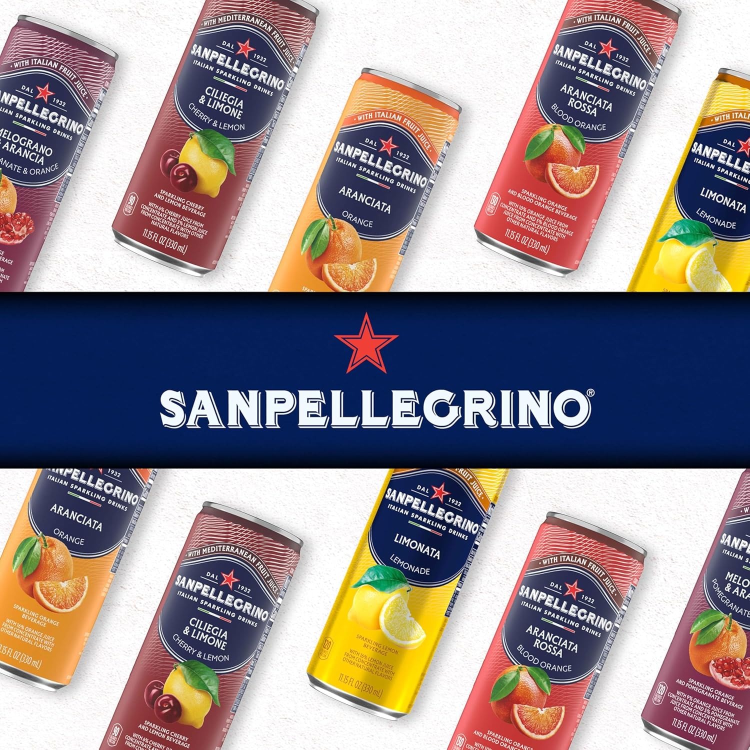 Sanpellegrino Italian Sparkling Drink Melograno And Arancia, Sparkling Orange And Pomegranate Beverage, 24 Pack Of Cans - Image 7