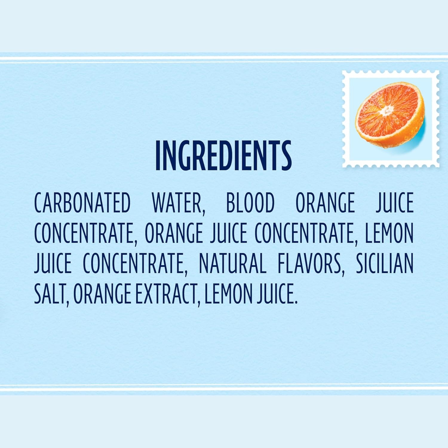 Sanpellegrino CIAO! Blood Orange Sparkling Water, Low-Cal, 0g Added Sugar, 24-Pack - Image 7